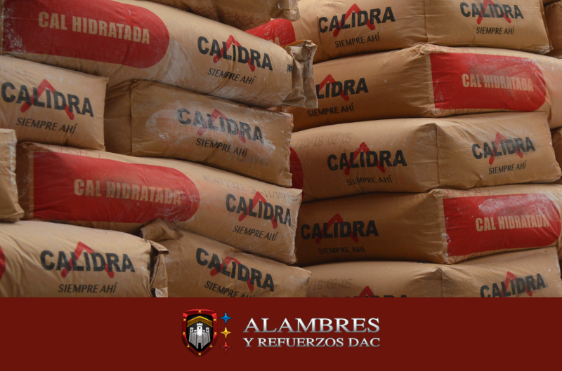 cal para la construcción en México Alambres y Refuerzos
