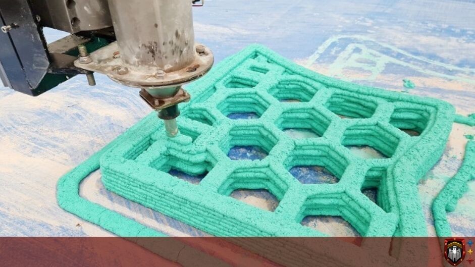 impresión 3D de materiales para construcción