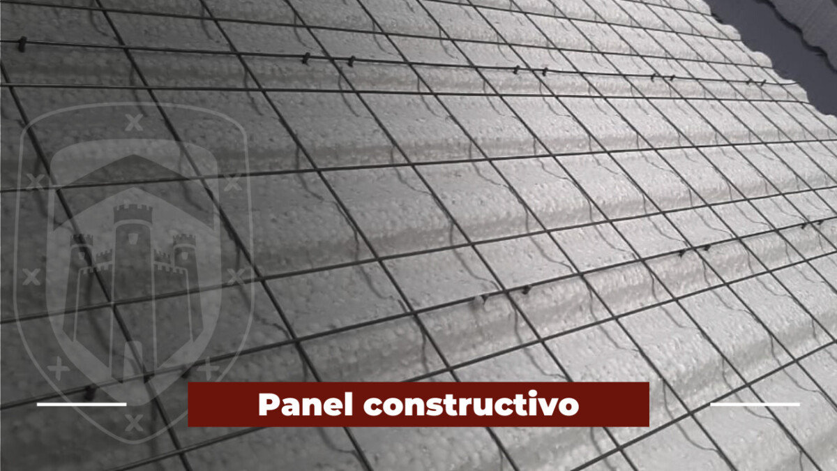 panel constructivo alambres y refuerzos